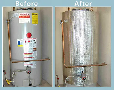 Water Heater Blanket Insulation  NON FIBERGLASS  Fits Up To 80 Gallons Tank • $39.88