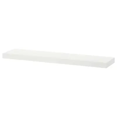 IKEA Floating Wall Shelf LACK Wall Storage Display Home Office Shelf 110x26 Cm • £23.39
