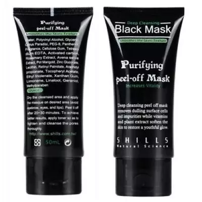 Purifying Black Peel-off Mask Facial Cleansing Blackhead Remover Charcoal Mask • $8.49