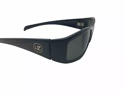 Von Zipper VZ Clutch Cool Black Biker Wrap-around Unisex Sunglasses • $49.99