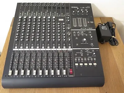 Yamaha N12 - 12-channel Sound Mixer With F/W DAW Control And Reverb / WORKS WELL • £199