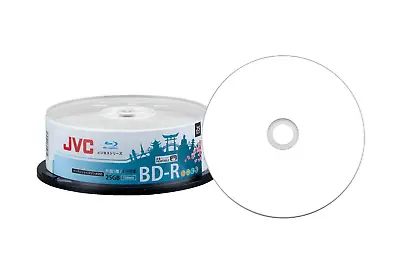 £19.99 • Buy 25 X JVC BD-R Blu Ray Ritek Pro Inkjet Printable 25 GB Blank Discs