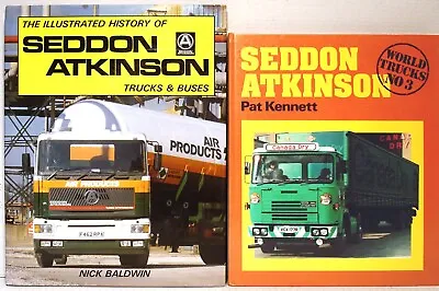 £7 • Buy SEDDON ATKINSON: ILLUSTRATED HISTORY + WORLD TRUCKS No.3 Hardbacks