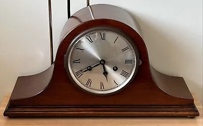 Antique Jahresurhen Fabrik Juf/ Schatz Napoleon Hat Mantel Clock. German Working • £49