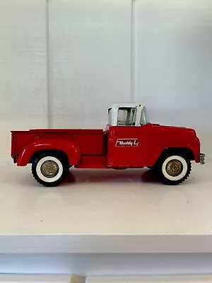Vintage 1960’s Buddy L Side Step Pick Up Truck Red/White  All Original • $159