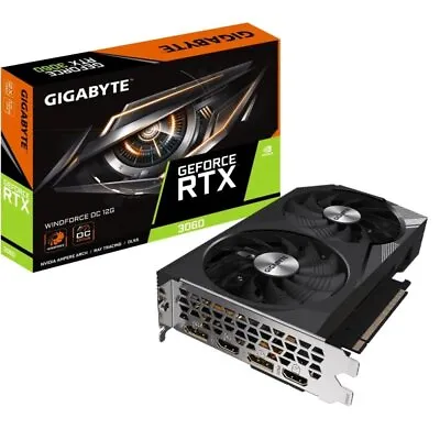£279.97 • Buy Gigabyte RTX 3060 Graphics Card GeForce 12GB WINDFORCE OC