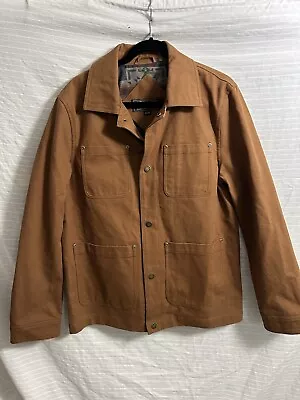 Pendleton Jacket Canvas Field Mens 4 Pocket Whiskey Brown Size M Worn Once EUC • $79.99