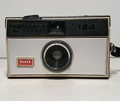 Vintage Kodak Instamatic 124 Camera Film Made USA With Wrist Strap • $4.76