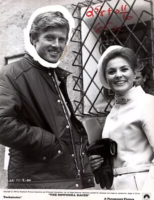 Robert Redford + Camilla Sparv In Downhill Racer (1969) ❤ Original Photo K 399 • $19.99