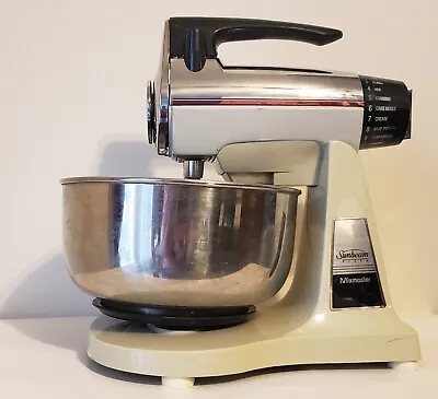 VINTAGE SUNBEAM VISTA MIXMASTER 12-Speed Stand Mixer • $40