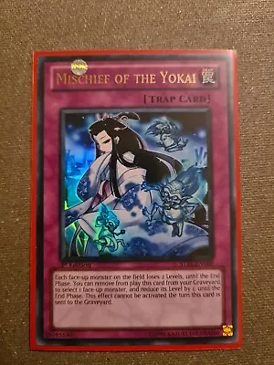 Yu-Gi-Oh Mischief Of The Yokai Ultra Rare STBL-EN089 • £4.25