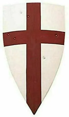 Crusader Medieval Shield Full Size Armor Costume One Size Prop Shield • $84.99