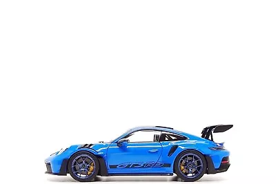 Norev 1:18 Porsche 911 GT3 RS (992) Weissach Package In Shark Blue / Indigo • $179.99