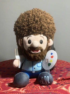 £28.75 • Buy Bob Ross Plush Doll New With Tag Fiesta Painting Paint Brush Licensed 13  Toy