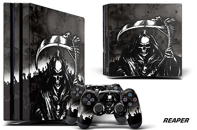 $15.61 • Buy Skin Decal Wrap For PS4 Pro Playstation 4 Pro Console + Controller Stickers REAP