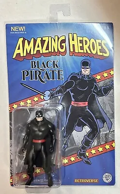 Amazing Heroes Fresh Monkey Fiction - Carded Black Pirate Action Figure • $39.99