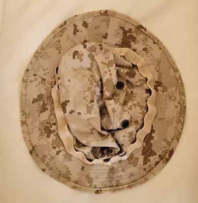 USMC MARPAT Digital Desert Boonie Cover - Marine Corps Boonie Hat - Medium 🌵 • $20