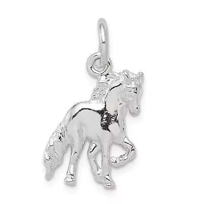 Sterling Silver Horse Charm Jewelry Mustang Jewelry • $18.55