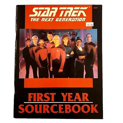$10.51 • Buy Star Trek The Next Generation First Year Sourcebook - RPG FASA 2227