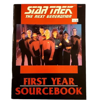 $10.51 • Buy Star Trek The Next Generation First Year Sourcebook - RPG FASA 2227