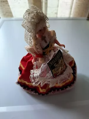 Vintage National Costume Doll From Belgioue ** See Description ** • £4.44