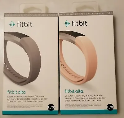 Leather Replacement Accessory Wrist Band For Fitbit Alta - Large - Choose Color • $13.40