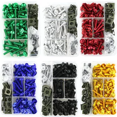 $28.97 • Buy Complete Fairing Bolt Kit Fit For Kawasaki Ninja Z125 Z250/Z250SL Z300 Z650 Z750