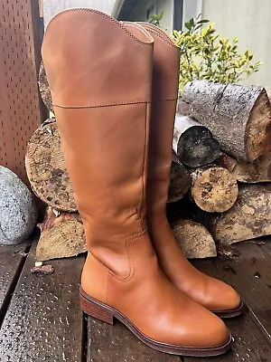 Vince Camuto Amanyir Light Cognac Boots Women Size 9 • $64.99