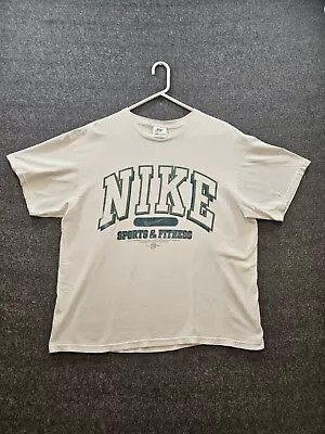 VTG Nike Sports And Fitness T-shirt Cent Swoosh USA Made 1990s USA Made Large • $113.99