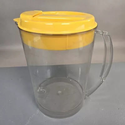 Mr. Coffee 3 Quart Iced Tea Maker Replacement Pitcher Yellow Lid For TM3 • $22.99