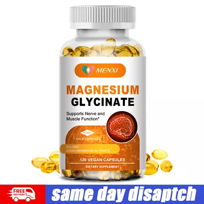 400MG Magnesium Glycinate High AbsorptionImproved SleepStress & Anxiety Relief • $13.29