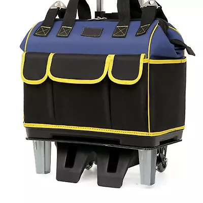 Wheeled Tool Bag Labor-saving Tool Bag Large Capacity Wide Application • $207.86