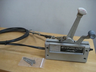 $129.99 • Buy Vintage Evinrude Simplex Boat Motor Control Shifter Box *For Parts Or Repair* A