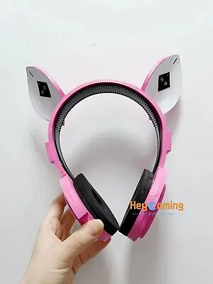 NIKKE Nikke The Goddess Of Victory Headset Alice Light Pink Hair Headphone Props • $34.99