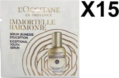 15x1 Ml. L'Occitane Immortelle Harmonie Youth Serum + Tracking • $55