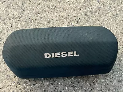 Diesel Eyeglass Sunglass Case Cleaning Cloth Authentic Navy New • $13.59