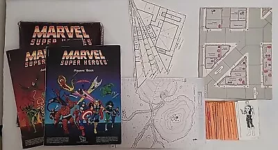 G/VG*Advanced Set Marvel Super Heroes RPG TSR*IncompletePlayableExtras*Disney • $70