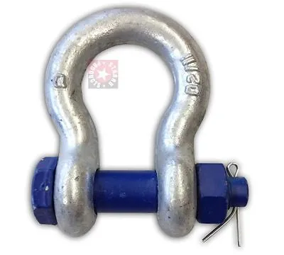 1/4  Shackle Clevis Safety Pin Peerless 1/2 Ton Wll Tow Truck Wrecker Crane • $13.50