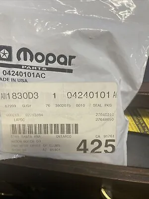 Mopar Part # 04240101. Crankshaft Crank Seal.  Rear Main Seal. Small Block • $45