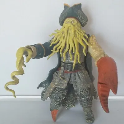 Pirates Of The Caribbean Davy Jones Action Figure Disney Zizzle #f1 • £9.70