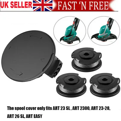 £6.49 • Buy Strimmer Spool&Cover For Bosch ART23SL ART26SL 18-230 18-26 18-260 23 26 Trimmer
