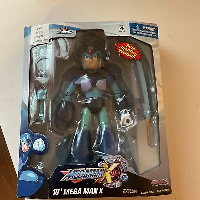 Jazwares Capcom 2004 Megaman MEGA MAN X 10  Inch Figure New Sealed • $17.50