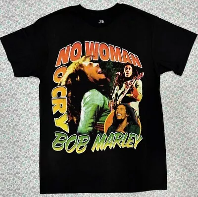 Bob Marley No Woman No Cry Short Sleeve Tee - Black • $20.99