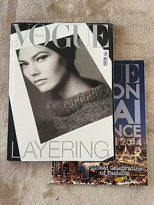 Vogue Italia October Oct 2014 Magazine - Karlie Kloss - Plus Bonus Dubai Fashion • $22