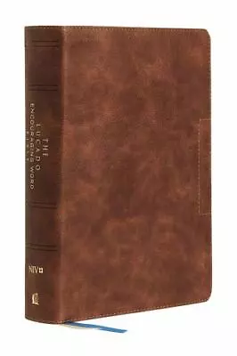 Niv Lucado Encouraging Word Bible Brown Leathersoft Comfort Print: Holy... • $32.68