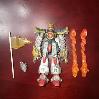 Bandai Mobile Fighter G Gundam Battle Scarred Dragon Gundam Action Figure 2003 • $35