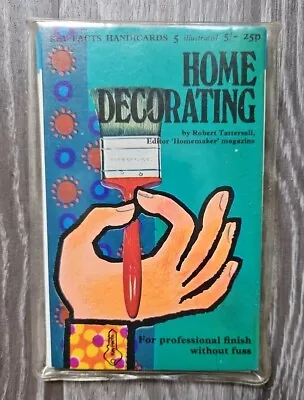 Home Decorating Key Facts Handicards  1969 Complete Set From Homemaker Magazine • £5.99