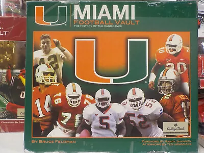 Football Vault Miami: The History Of The Hurricanes By Bruce Feldman • $50