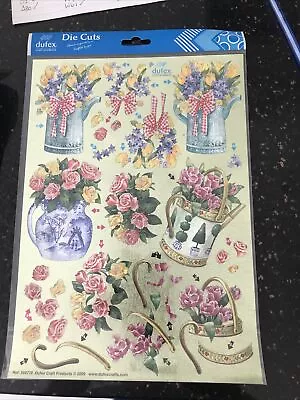 £3.79 • Buy Dufex Foiled Die Cuts - Pyramex Decoupage - 2 Packs - Great