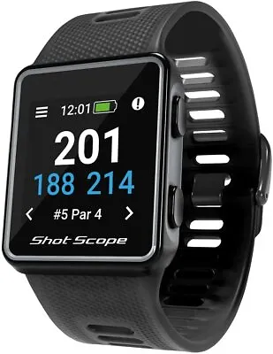 Shot Scope G3 GPS Watch - F/M/B + Hazard Distances - IOS And Android Apps - Colo • $139